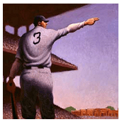 Babe Ruth: The Called Shot—Official World Series Program, 2002 - client: Major League Baseball